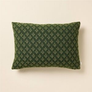 Hearth & Hand Magnolia 14"x20" Star Pattern Lumbar Throw Pillow
Tonal Green